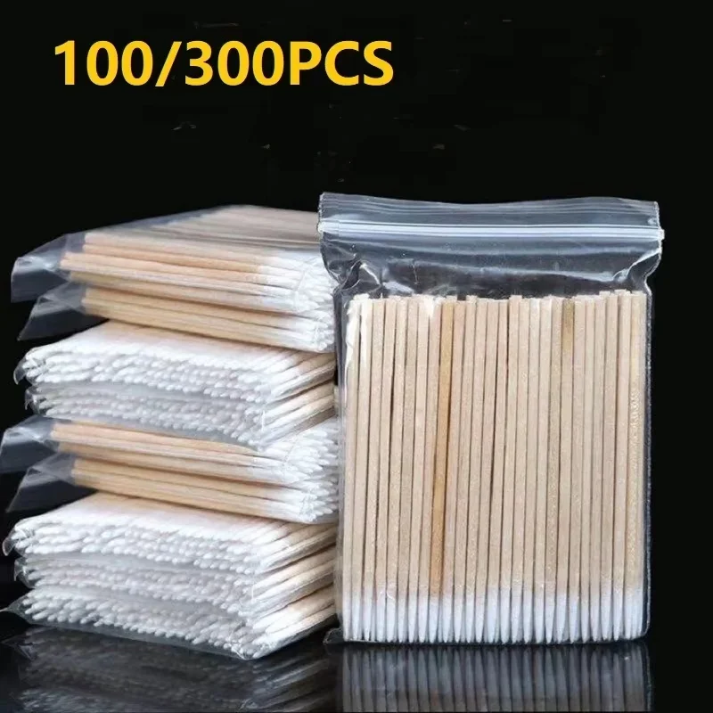 1/3 Packs Disposable Ultra-small Cotton Swab Brush Lint Free Micro Wood Makeup Brushes Eyelash Extension Glue Removing Tools
1/3 Packs Disposable Ultra-small Cotton Swab Brush Lint Free Micro Wood Makeup Brushes Eyelash Extension Glue Removing Tools