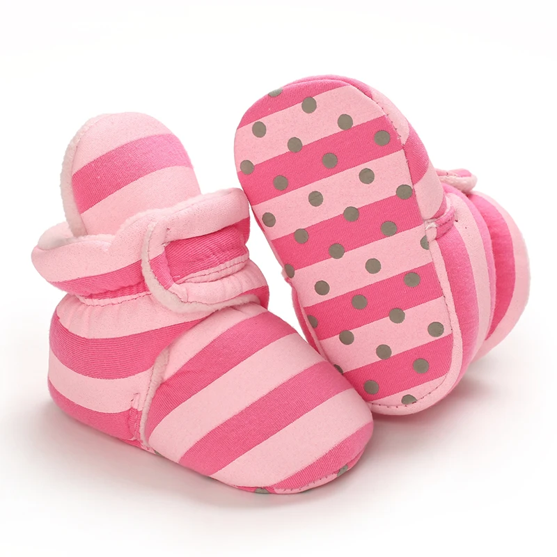 Infant First Walkers Striped Booties Baby Shoes Cotton Newborn Shoes Soft Sole Autumn Winter Toddler Baby Girl Boy Shoes
Infant First Walkers Striped Booties Baby Shoes Cotton Newborn Shoes Soft Sole Autumn Winter Toddler Baby Girl Boy Shoes