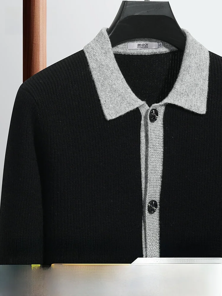 Мужской утепленный шерстяной свитер в повседневном стиле с отложным воротником, стандартный крой, длинный рукав, теплая внутренняя одежда Snow Flying X2506324003F
Мужской утепленный шерстяной свитер в повседневном стиле с отложным воротником, стандартный крой, длинный рукав, теплая внутренняя одежда Snow Flying X2506324003F