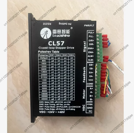 Cl57 closed-loop stepper motor driver - full interface, supports 24-48v, rs232 communication - actual product photos
Cl57 closed-loop stepper motor driver - full interface, supports 24-48v, rs232 communication - actual product photos