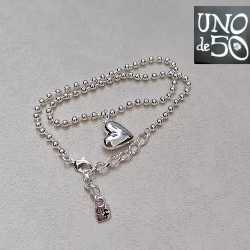 2024 Selling Exquisite High Quality UNO DE 50 Fashion Classic 925 Necklace Jewelry Romantic Holiday Gift
2024 Selling Exquisite High Quality UNO DE 50 Fashion Classic 925 Necklace Jewelry Romantic Holiday Gift