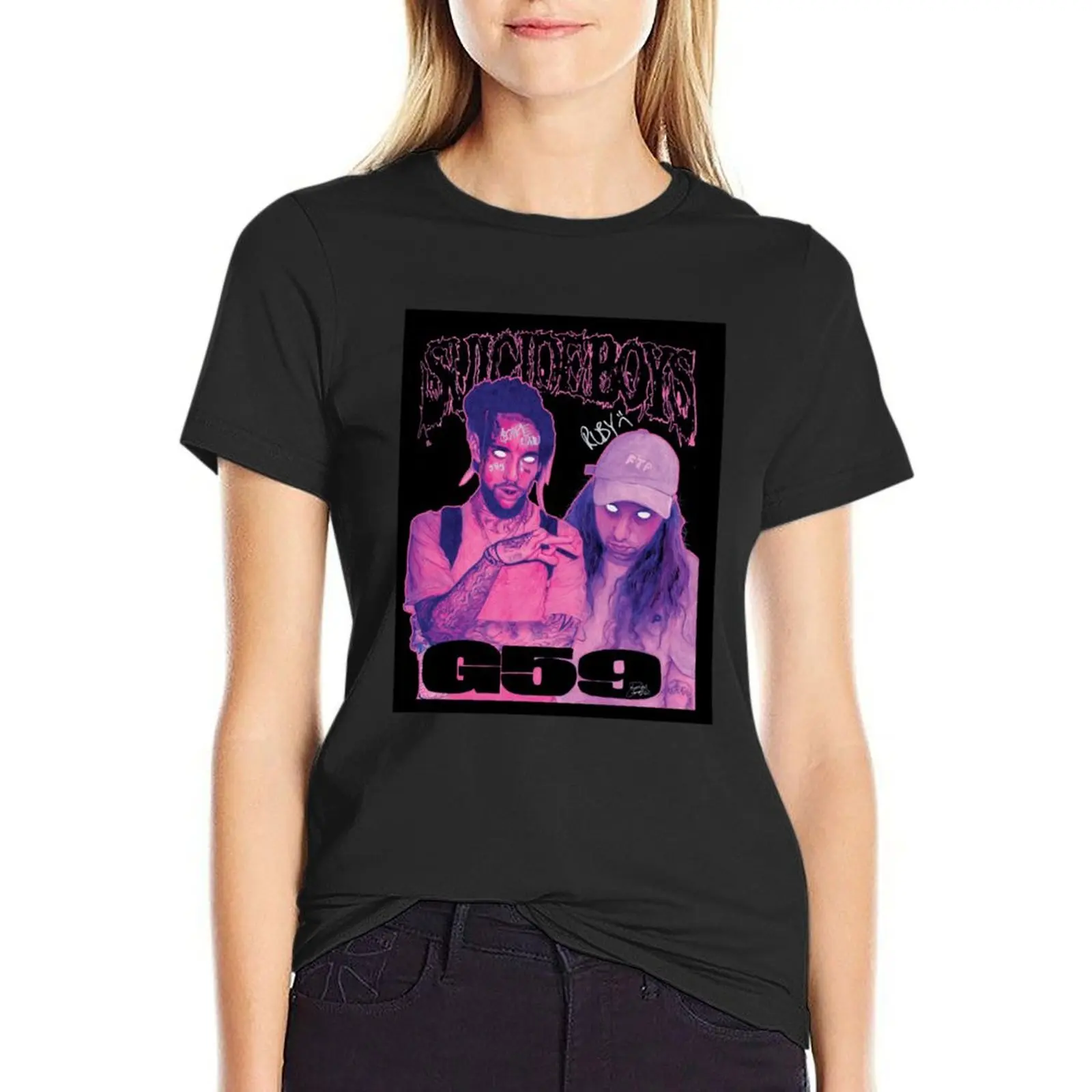 Signed Purple T-Shirt heavyweights kawaii clothes sweat plus sizes clothes for woman
Signed Purple T-Shirt heavyweights kawaii clothes sweat plus sizes clothes for woman