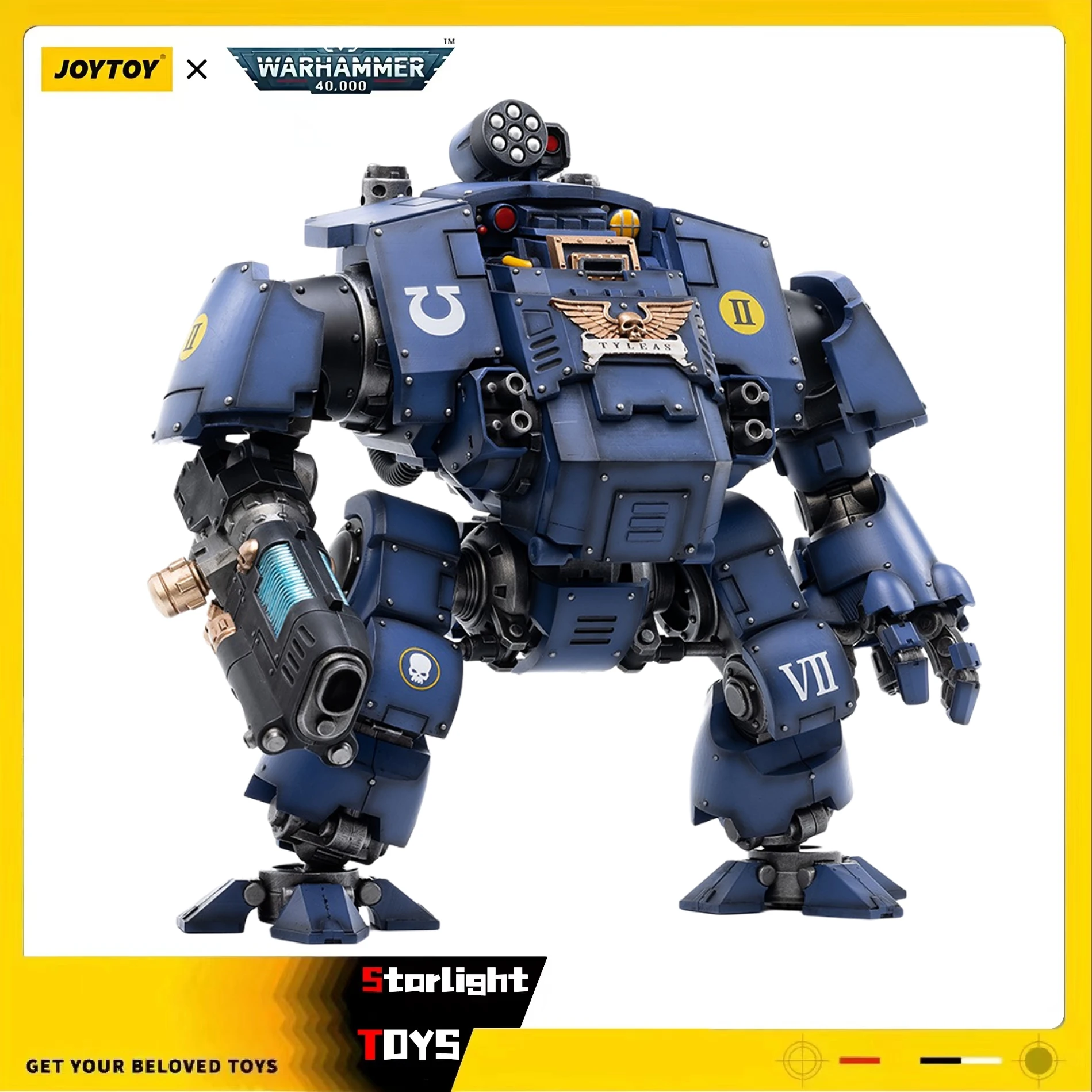 JOYTOY 1/18 Фигурка Warhammer 40K Utramarines Redemptor Dreadnought Brother Dreadnought Tyleas Модель игрушки Кукла
JOYTOY 1/18 Фигурка Warhammer 40K Utramarines Redemptor Dreadnought Brother Dreadnought Tyleas Модель игрушки Кукла