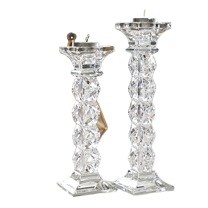 High-quality crystal candle holder European home decoration candle holder New candle holder
High-quality crystal candle holder European home decoration candle holder New candle holder