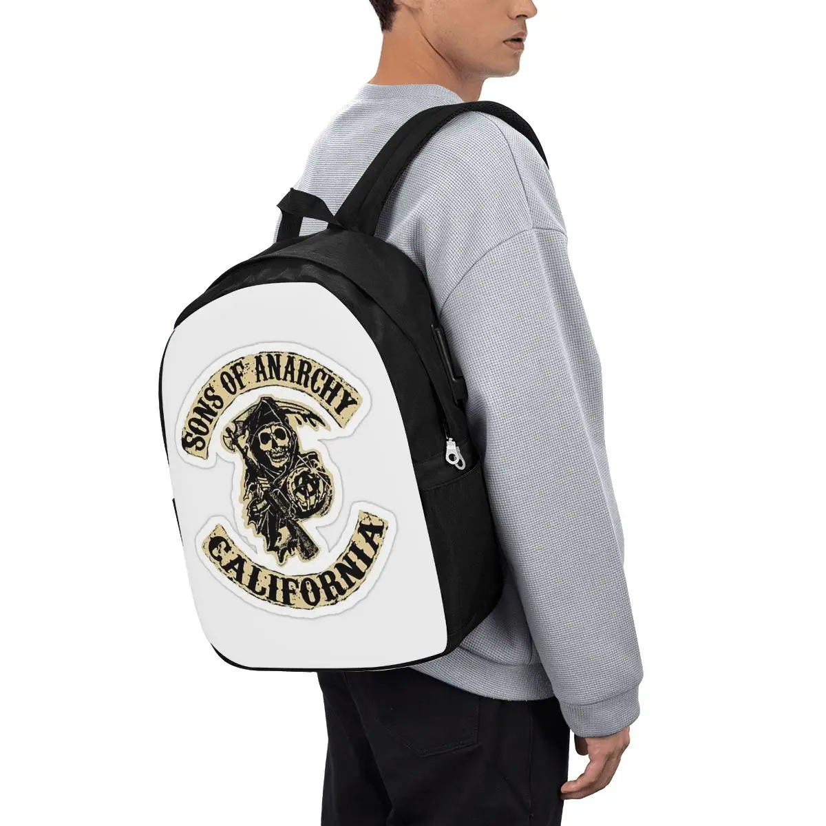 Sons Of Anarchy Samcro Whiskey Backpack Travel Notebook Bag Computer College Student School Bag Laptop Shoulder Bags
Sons Of Anarchy Samcro Whiskey Backpack Travel Notebook Bag Computer College Student School Bag Laptop Shoulder Bags
