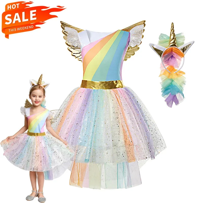 2025 Purim Rainbow Unicorn Princess Dress Cosplay Costume Christmas Carnival Party Dress Prom Fancy Cosplay Suit
2025 Purim Rainbow Unicorn Princess Dress Cosplay Costume Christmas Carnival Party Dress Prom Fancy Cosplay Suit