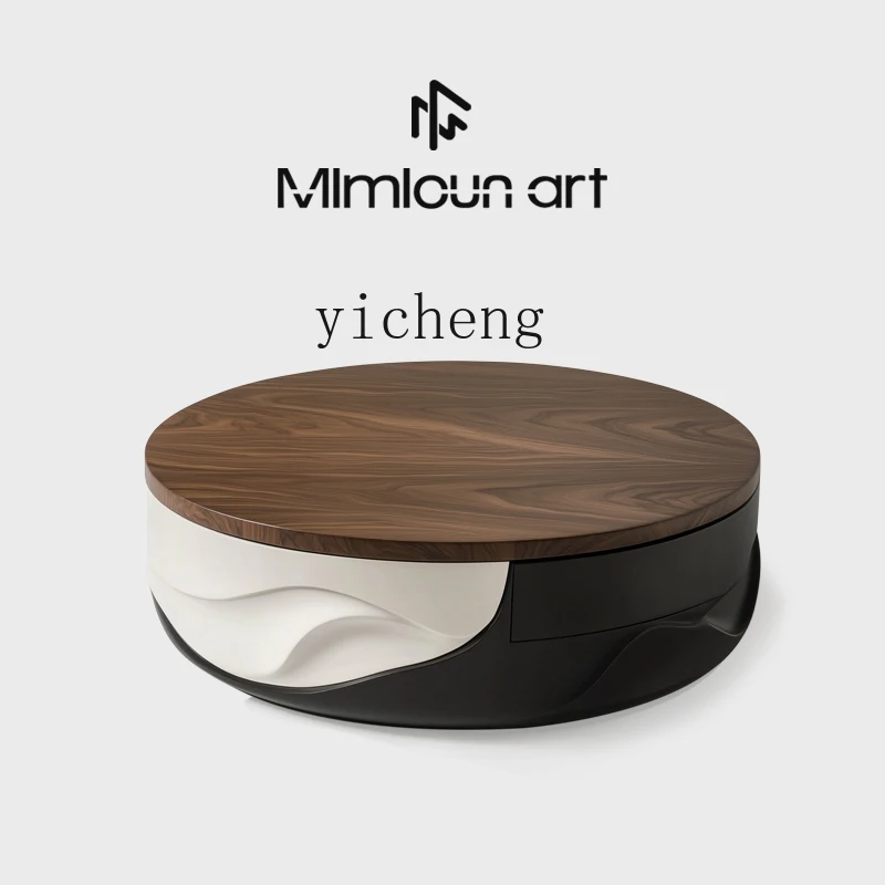 GZ modern minimalist art coffee table personalized creative fashion round tea table high sense low table
GZ modern minimalist art coffee table personalized creative fashion round tea table high sense low table