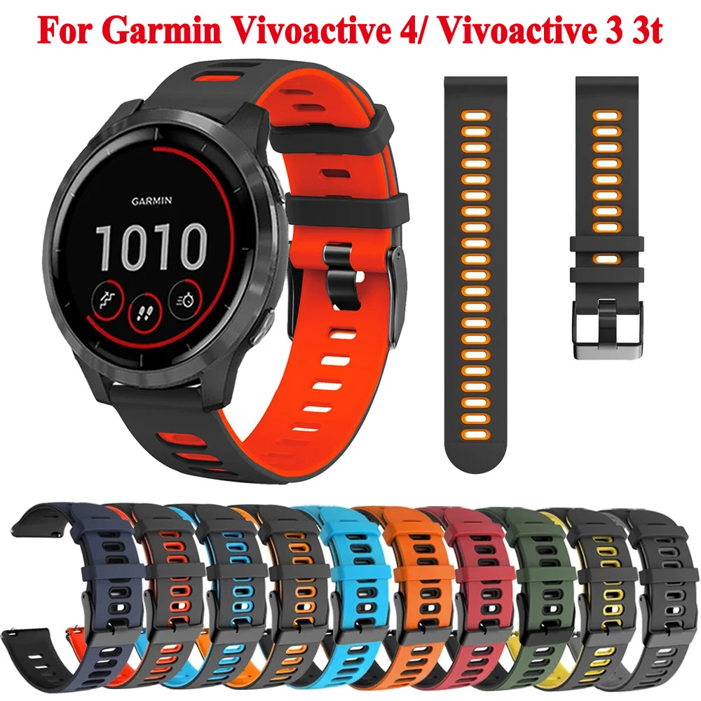 Ремешок силиконовый для Garmin Vivoactive 4 3, сменный Браслет для наручных часов Vivoactive4 Vivoactive3, 20 мм 22 мм
Ремешок силиконовый для Garmin Vivoactive 4 3, сменный Браслет для наручных часов Vivoactive4 Vivoactive3, 20 мм 22 мм