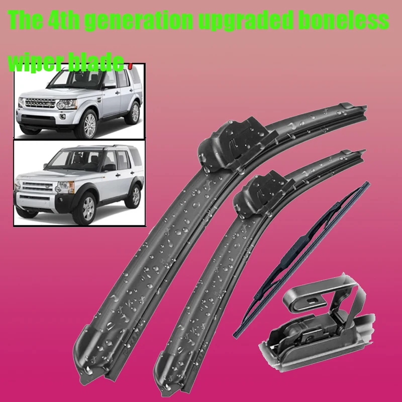 Wiper Front & Rear Wiper Blades Set Kit For Land Rover Discovery 3 / 4 2004 - 2016 Windshield Windscreen 22"22"16"
Wiper Front & Rear Wiper Blades Set Kit For Land Rover Discovery 3 / 4 2004 - 2016 Windshield Windscreen 22"22"16"