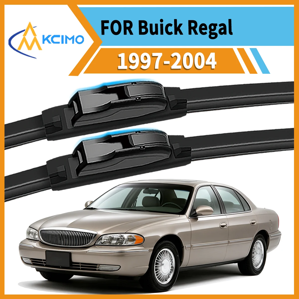 Upgrade Your Visibility 2 Front Wiper Blades for Buick Regal 1997-2004 All-Season Performance Crystal Clear View Safe Driving
Upgrade Your Visibility 2 Front Wiper Blades for Buick Regal 1997-2004 All-Season Performance Crystal Clear View Safe Driving