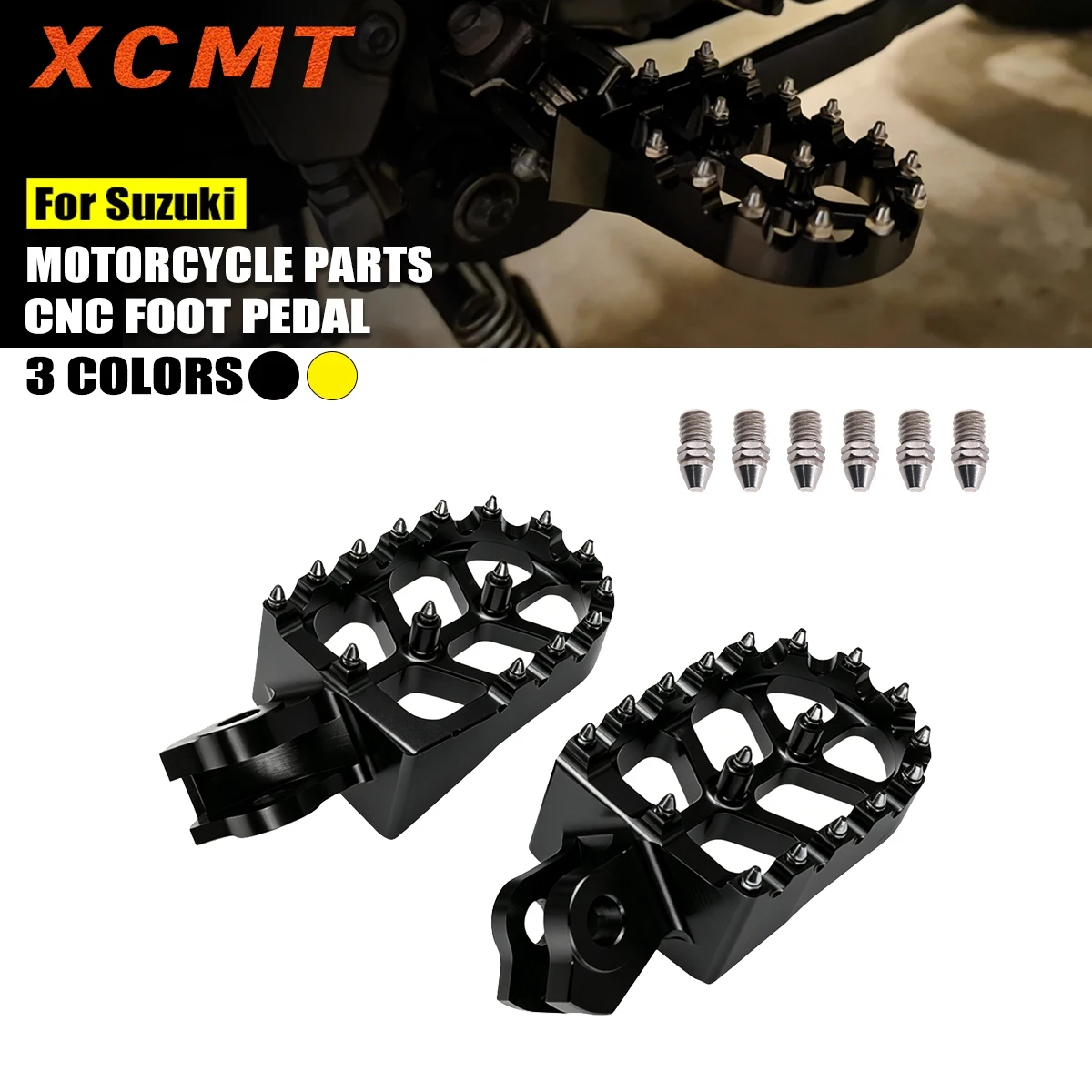 Motorcycle CNC Foot Pedal Pedals For Suzuki RMZ 250 2010-2019 RMZ 450 2008-2019 RMX 450Z 2010-2017 RM 125 2004
Motorcycle CNC Foot Pedal Pedals For Suzuki RMZ 250 2010-2019 RMZ 450 2008-2019 RMX 450Z 2010-2017 RM 125 2004