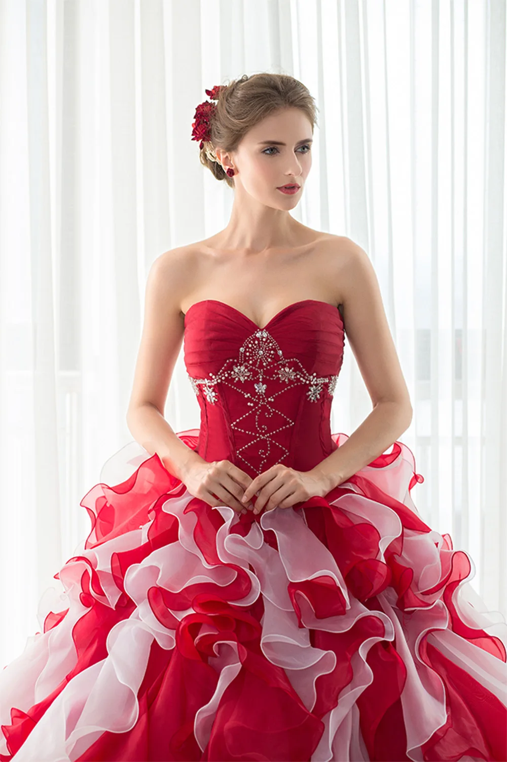 Modern A-Line Floor Length Strapless Chiffon Sleeveless Crystal Evening Dress Classic Photo Color Custom Size vestidos de fiesta
Modern A-Line Floor Length Strapless Chiffon Sleeveless Crystal Evening Dress Classic Photo Color Custom Size vestidos de fiesta