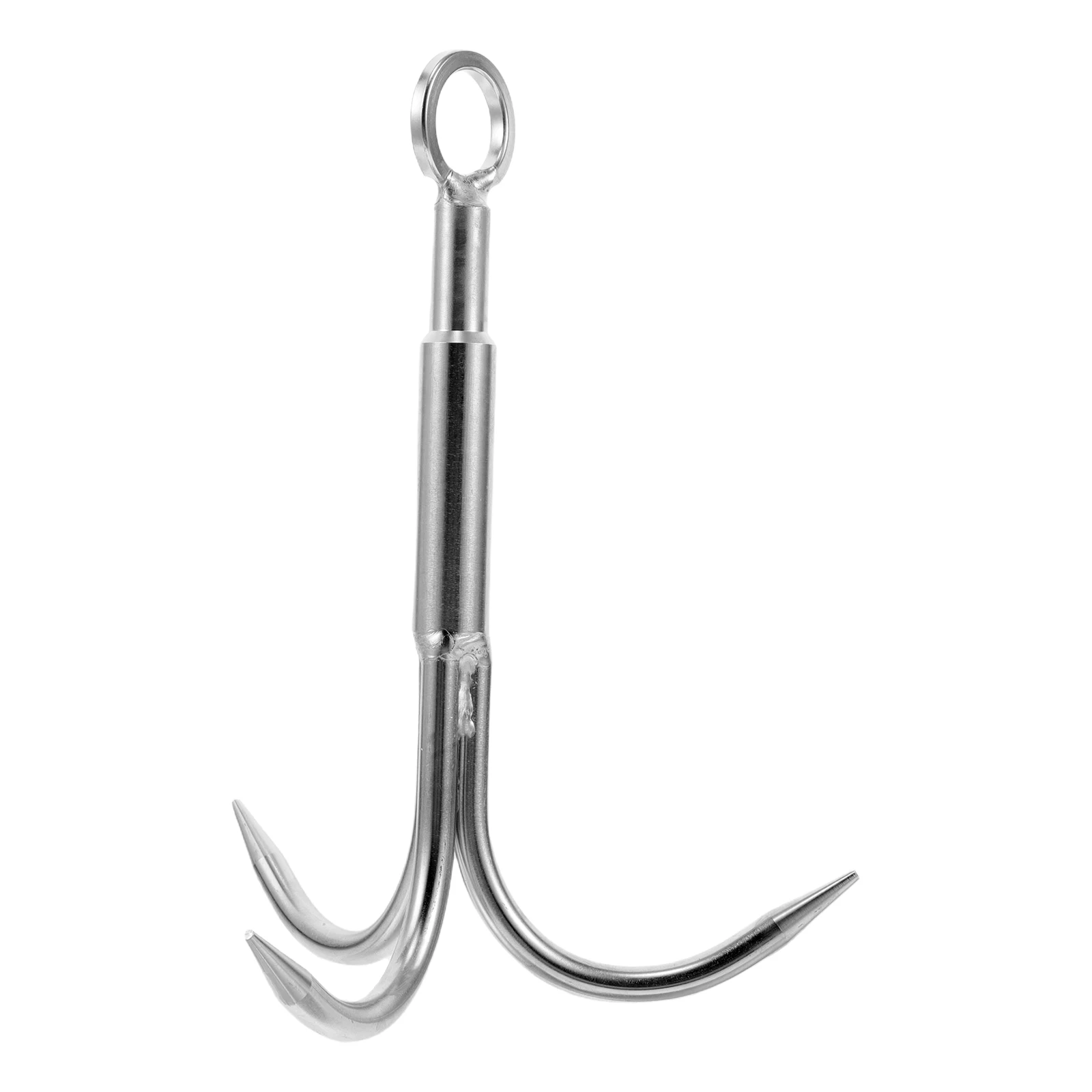 Stainless Steel Anchor Hook Large Grappling Hooks Three Pronged Nonslip Claws High Load Fishing Tools Retrieval
Stainless Steel Anchor Hook Large Grappling Hooks Three Pronged Nonslip Claws High Load Fishing Tools Retrieval