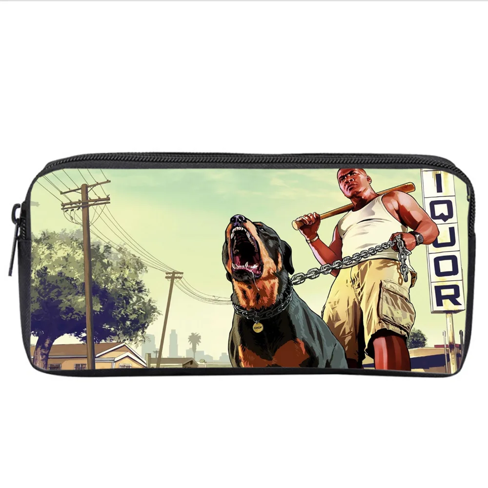 24×12×6CM Grand Theft Auto Video Game Canvas Pencil Bags Large Capacity Colored Pattern Pencil Cases Premium School Supplies
24×12×6CM Grand Theft Auto Video Game Canvas Pencil Bags Large Capacity Colored Pattern Pencil Cases Premium School Supplies