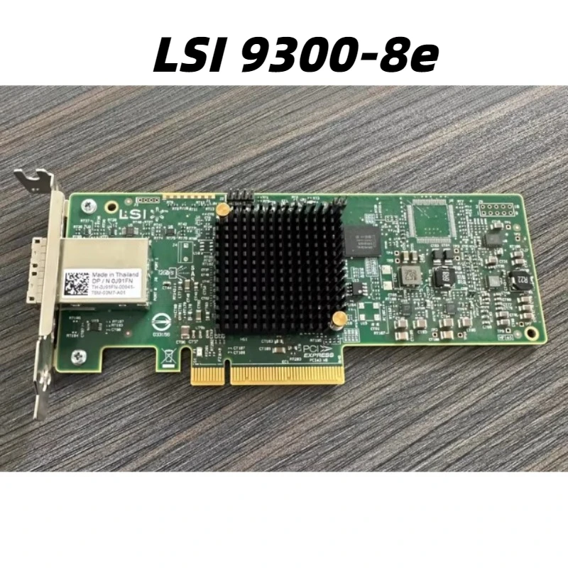 LSI 9300-8E 12Gb/s 8 External Ports 2x SFF-8644 12G SAS3 SATA HBA For HDD JBOD
LSI 9300-8E 12Gb/s 8 External Ports 2x SFF-8644 12G SAS3 SATA HBA For HDD JBOD