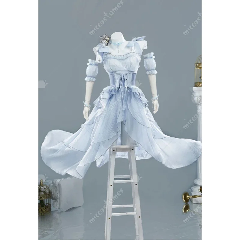 25COSWomen's Cinderella Cosplay Costume Glass Princess Dress with Waistband Sleeves Halloween Cosplay Costumes
25COSWomen's Cinderella Cosplay Costume Glass Princess Dress with Waistband Sleeves Halloween Cosplay Costumes
