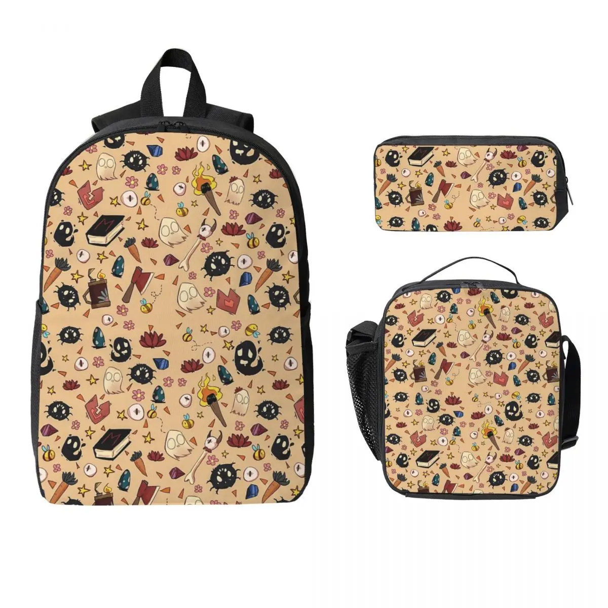 Don't Starve Pattern Decorate Abstract Art Backpack Student Boys Girls BookBag School Bag 3ps Insulated Lunch Bag Pencil Case
Don't Starve Pattern Decorate Abstract Art Backpack Student Boys Girls BookBag School Bag 3ps Insulated Lunch Bag Pencil Case