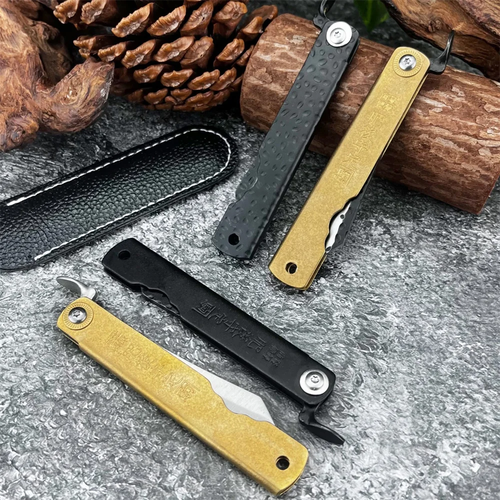 High-Quality Japanese Folding Knife for Hiking Trekking Damascus Steel Pocket Folding Knife Camping Copper Handle Outdoor Tool
High-Quality Japanese Folding Knife for Hiking Trekking Damascus Steel Pocket Folding Knife Camping Copper Handle Outdoor Tool