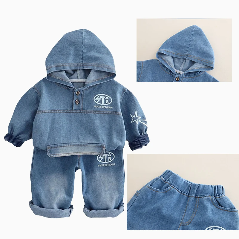 Autumn Winter Fashion Kids Casual Long-Sleeve Set Children Boys Hoodies Pants two-piece set Comfortable Daily Wear Outfits
Autumn Winter Fashion Kids Casual Long-Sleeve Set Children Boys Hoodies Pants two-piece set Comfortable Daily Wear Outfits