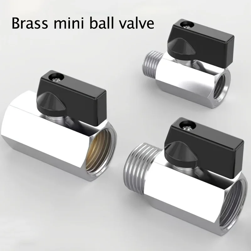 2pcs Ball Valve Switch Control 1/8 1/4 3/8 1/2 Inch Threaded Air Compressor Airflow Control Valve Water Oil Shut Off Valve
2pcs Ball Valve Switch Control 1/8 1/4 3/8 1/2 Inch Threaded Air Compressor Airflow Control Valve Water Oil Shut Off Valve