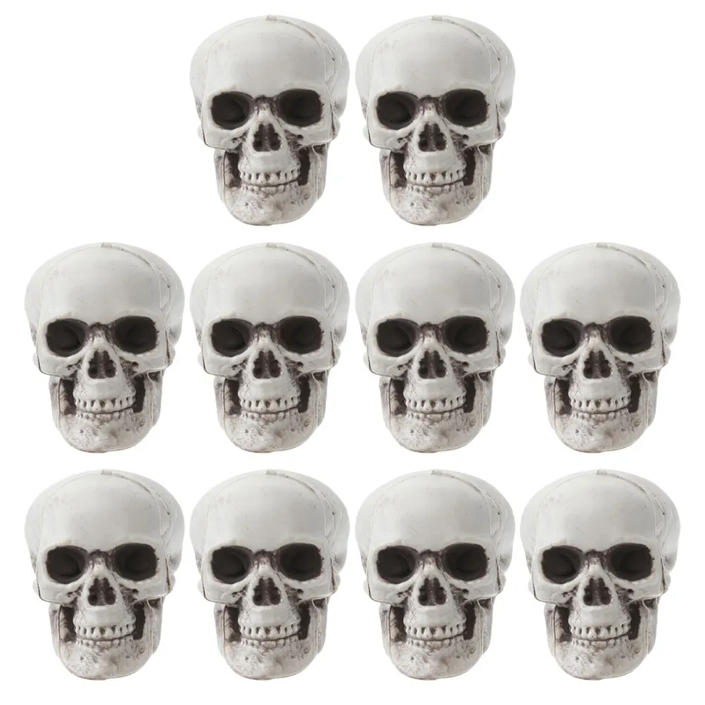 10Pcs Skull Props Realistic Halloween Heads Scary Party Decor Haunted Accessories Scared Halloween Skull
10Pcs Skull Props Realistic Halloween Heads Scary Party Decor Haunted Accessories Scared Halloween Skull