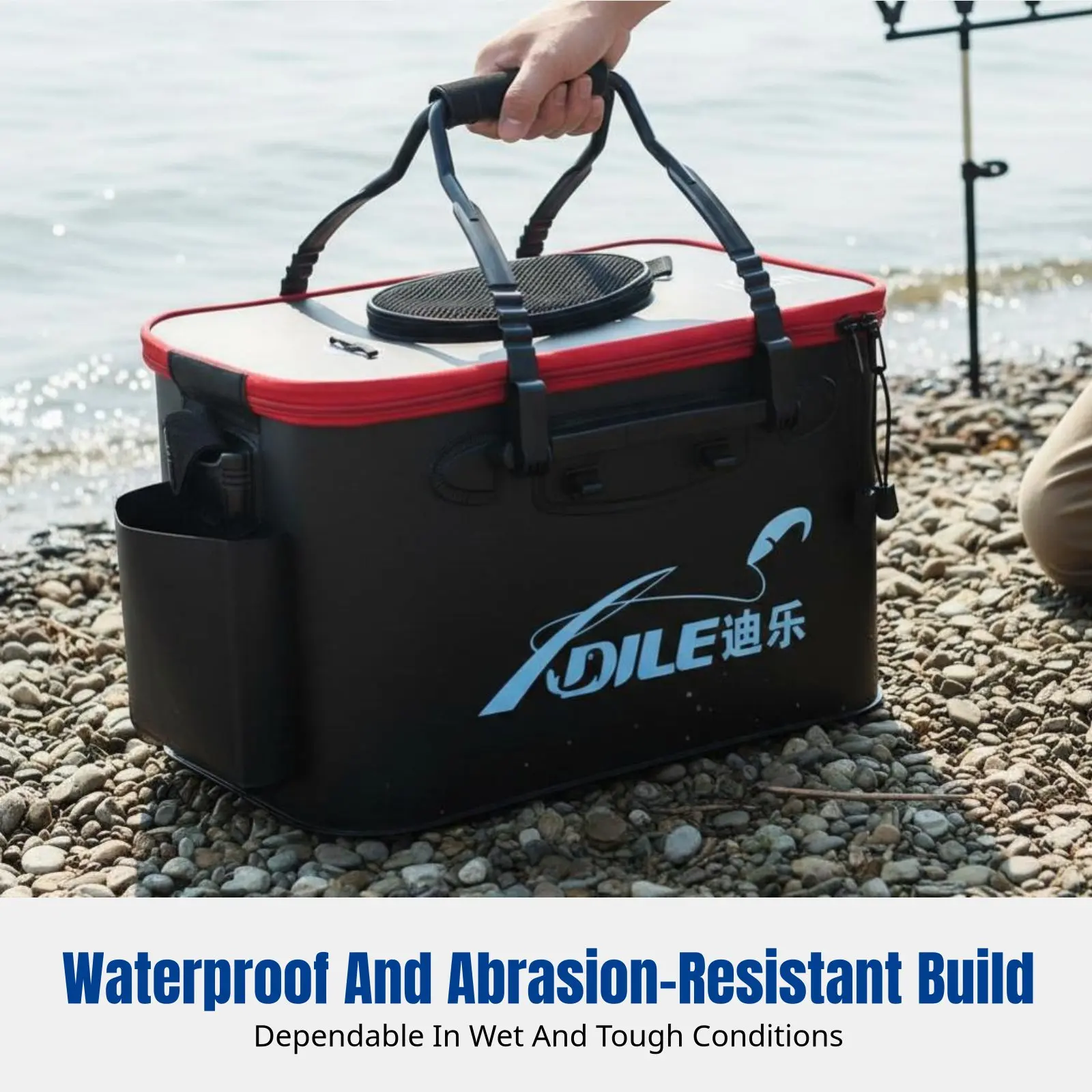 Portable Fishing Bucket, Integrated Fish Storage Box, Aerator Pump, Durable, Waterproof, Multiple Colors
Portable Fishing Bucket, Integrated Fish Storage Box, Aerator Pump, Durable, Waterproof, Multiple Colors