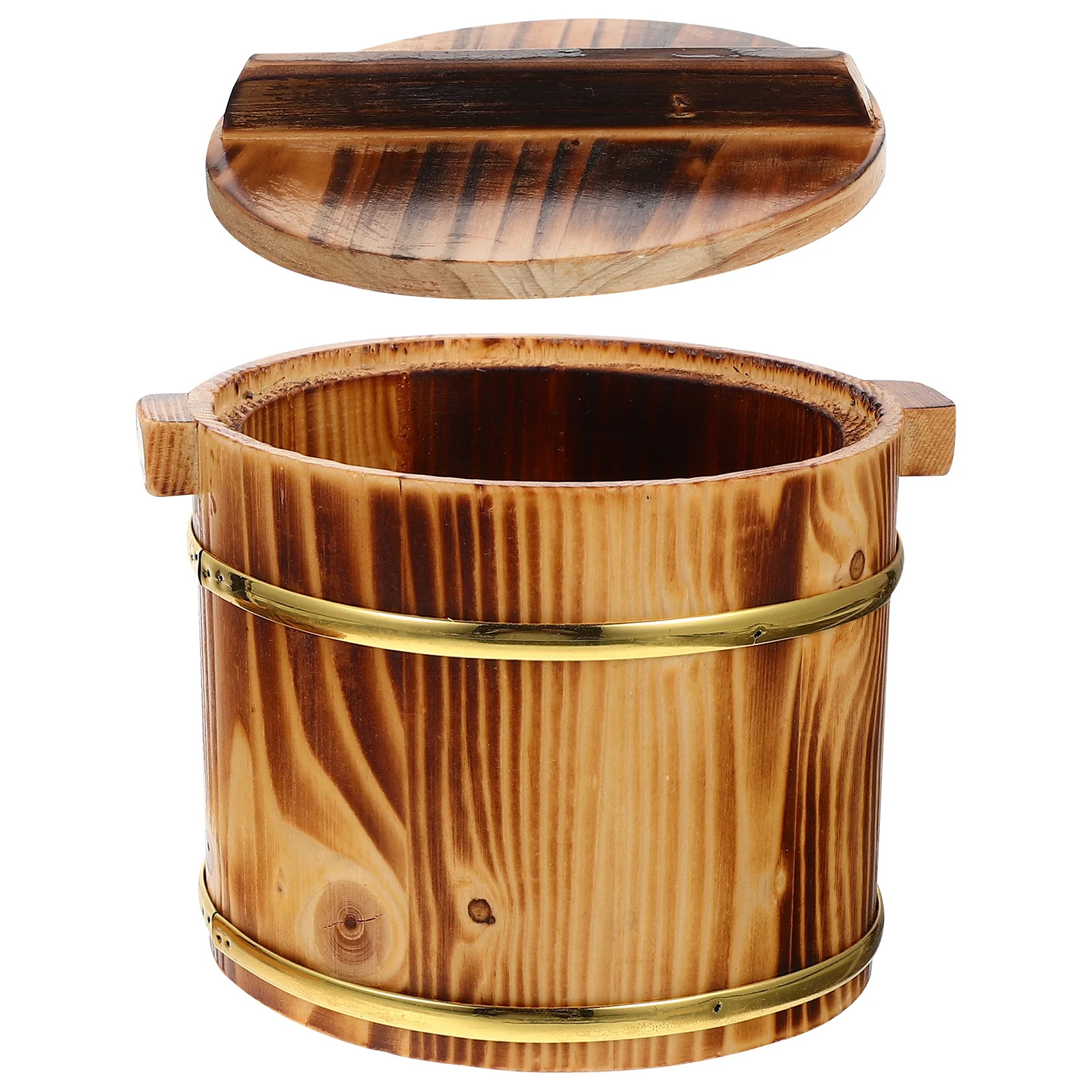 1Set Sushi Rice Bucket Wooden Mixing Container Food Serving Tub Suitable for Japanese Korean Restaurant Display
1Set Sushi Rice Bucket Wooden Mixing Container Food Serving Tub Suitable for Japanese Korean Restaurant Display