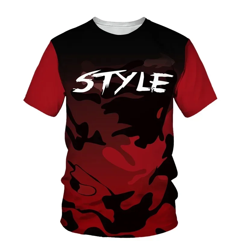 Men's casual camouflage sports T-shirt, round neck top, quick drying, high-quality, summer men's wear
Men's casual camouflage sports T-shirt, round neck top, quick drying, high-quality, summer men's wear