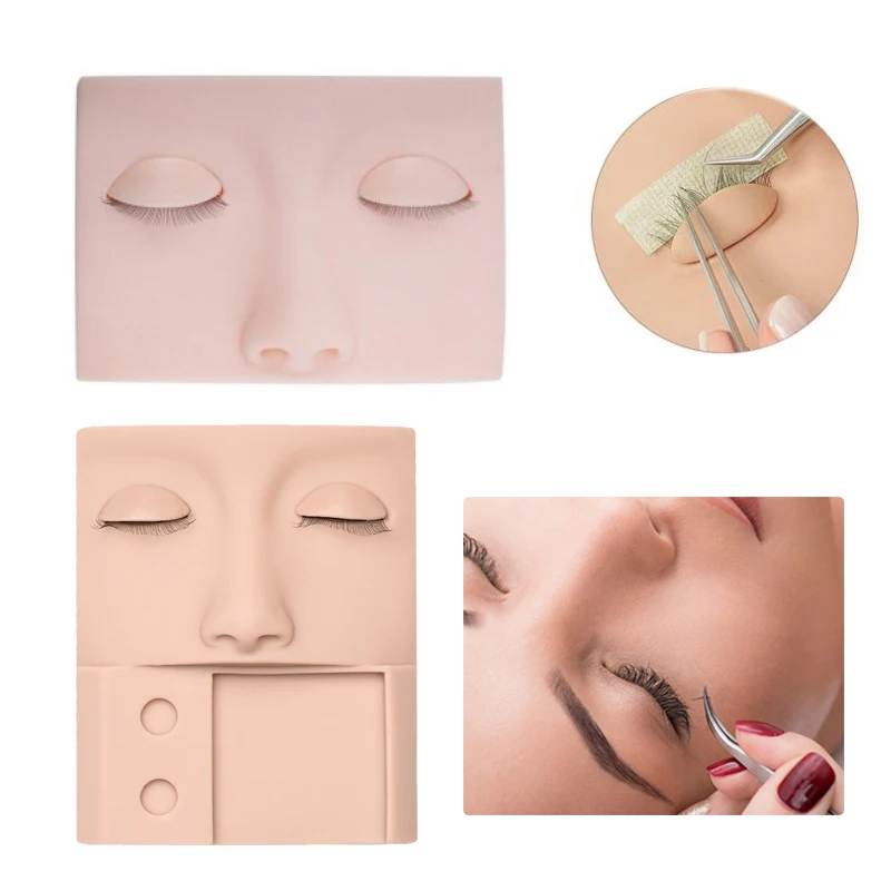 3D Lashes Eyelash Extension Mannequin Head High Quality Practice Tools Close To The Texture Of Real Skin Silicone Gel Material
3D Lashes Eyelash Extension Mannequin Head High Quality Practice Tools Close To The Texture Of Real Skin Silicone Gel Material