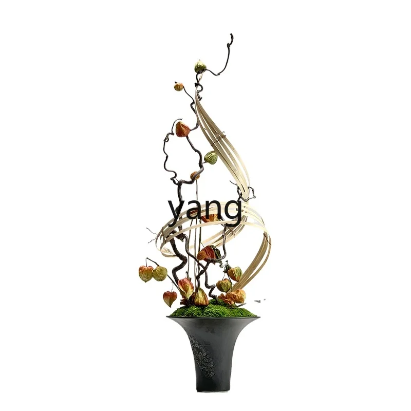 LTT new Chinese simulation flower art living room entrance dried flower shape decorative desktop ornament
LTT new Chinese simulation flower art living room entrance dried flower shape decorative desktop ornament