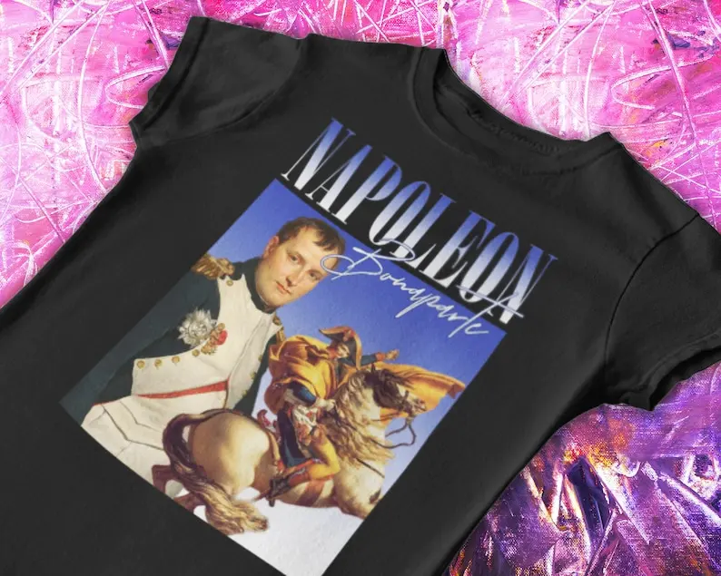 Napoleon Rap T-Shirt | Y2K, Funny History, School History, Bonaparte, French Revolution,
Napoleon Rap T-Shirt | Y2K, Funny History, School History, Bonaparte, French Revolution,