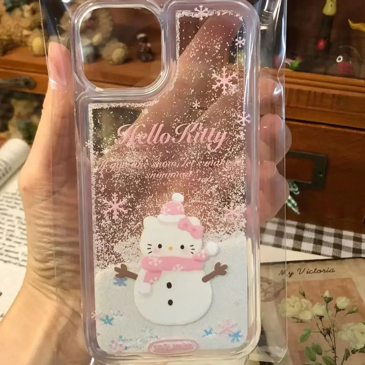 Sanrio Christmas Hello Kitty for IPhone15Pro Mobile Phone Case Apple Cartoon Cute Snowman Snow Mobile Phone Case Kawaii Gift
Sanrio Christmas Hello Kitty for IPhone15Pro Mobile Phone Case Apple Cartoon Cute Snowman Snow Mobile Phone Case Kawaii Gift