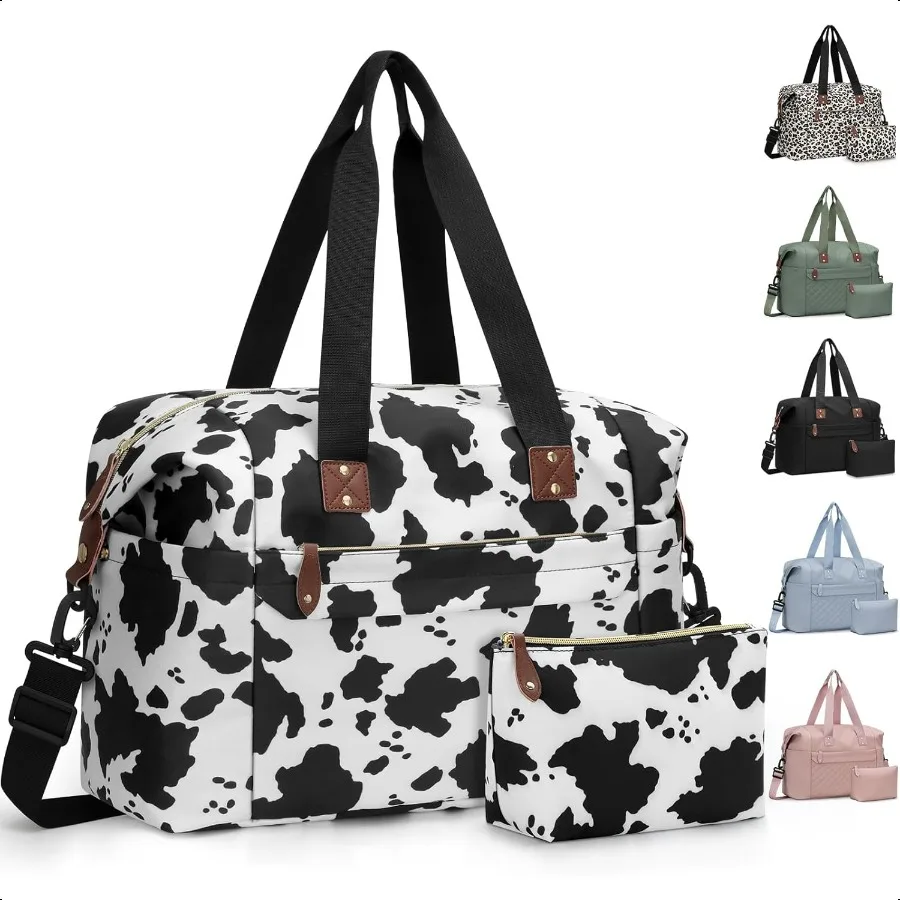 Travel Duffle Bag Waterproof Weekender Overnight Hospital Bags for Women Men with Toiletry Bag Lightweight Carry on Personal It
Travel Duffle Bag Waterproof Weekender Overnight Hospital Bags for Women Men with Toiletry Bag Lightweight Carry on Personal It