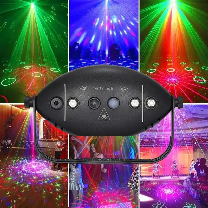 Сценические вечерние огни DJ Disco Лазерный свет Проектор USB-лампа Свадебный дом Рождество УФ-декор Сценический праздник Звуковой эффект Простота в использовании
Сценические вечерние огни DJ Disco Лазерный свет Проектор USB-лампа Свадебный дом Рождество УФ-декор Сценический праздник Звуковой эффект Простота в использовании