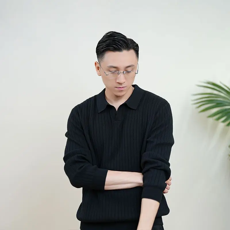 Men's Faionable Knitted Sweater Ultra Soft Fine Skin-friendly awl Collar Luxury Versatile Long Sve Polyester Fiber Winter
Men's Faionable Knitted Sweater Ultra Soft Fine Skin-friendly awl Collar Luxury Versatile Long Sve Polyester Fiber Winter