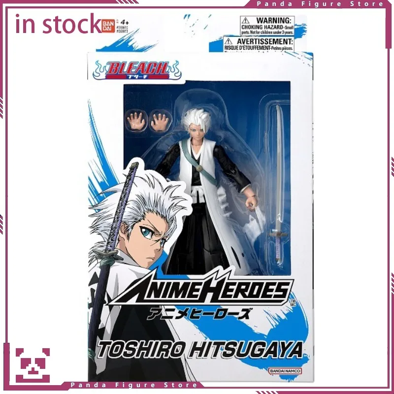 Bandai Original Anime heroes BLEACH Hitsugaya Toushirou Action Figure Toys For Kids Gifts Model
Bandai Original Anime heroes BLEACH Hitsugaya Toushirou Action Figure Toys For Kids Gifts Model