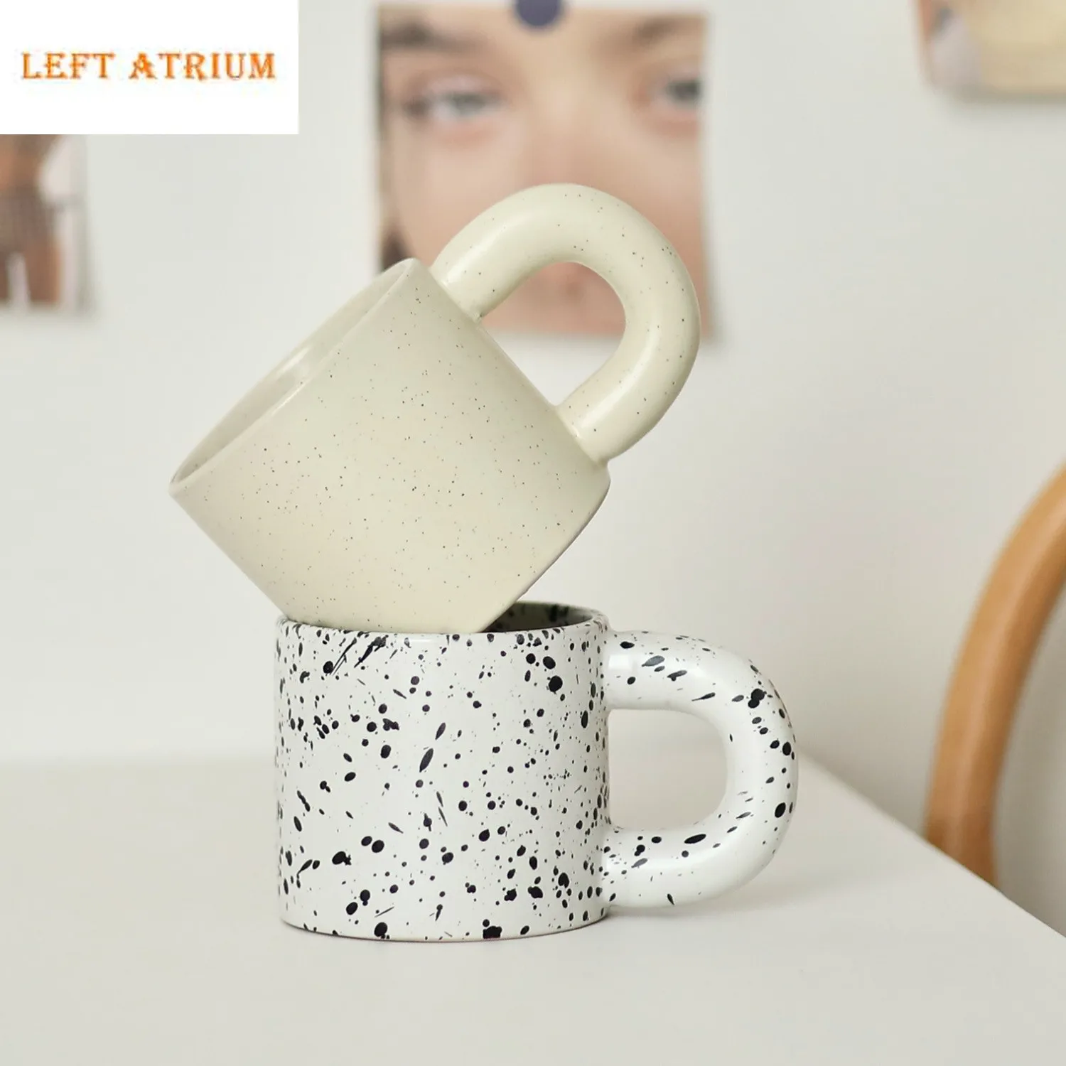 Ceramic Milk Cup Spot Mugs Simple Coffee Mug Couple Cups Coffee Mugs Tea Drinkware Korean Style Fatty Mug Design Splash Ink
Ceramic Milk Cup Spot Mugs Simple Coffee Mug Couple Cups Coffee Mugs Tea Drinkware Korean Style Fatty Mug Design Splash Ink