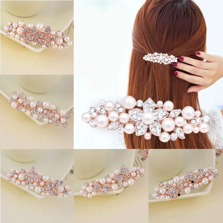 Small Butterfly Rhinestone Pearl Hair Clip Gold Alloy Spring Clamp for Daily Use Lightweight Non Slip Cute
Small Butterfly Rhinestone Pearl Hair Clip Gold Alloy Spring Clamp for Daily Use Lightweight Non Slip Cute