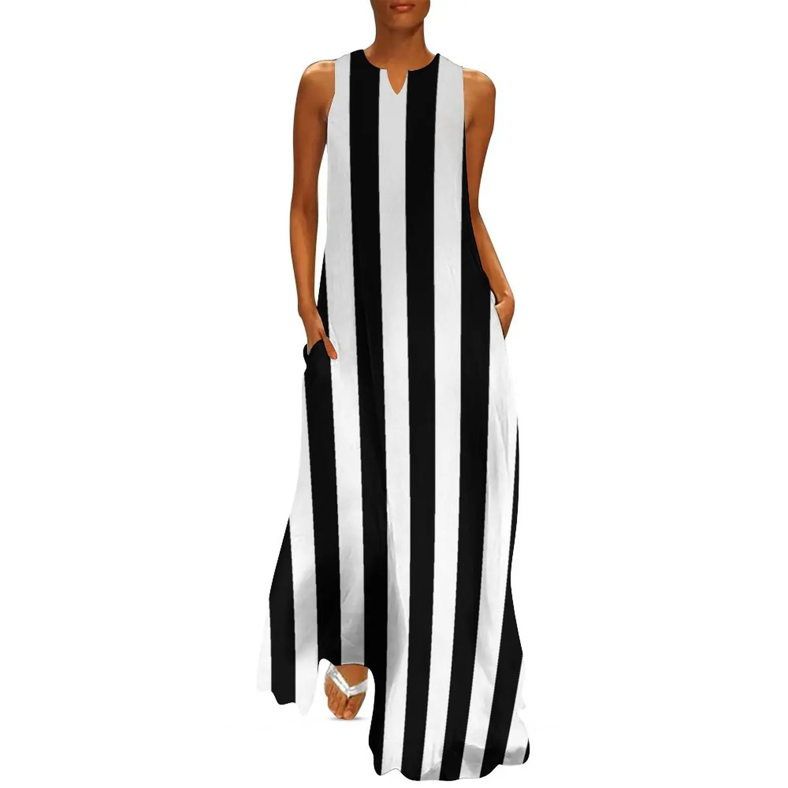 Black & White Striped Dress Long Dress summer dresses womens 2025 festival outfit women Summer skirt
Black & White Striped Dress Long Dress summer dresses womens 2025 festival outfit women Summer skirt