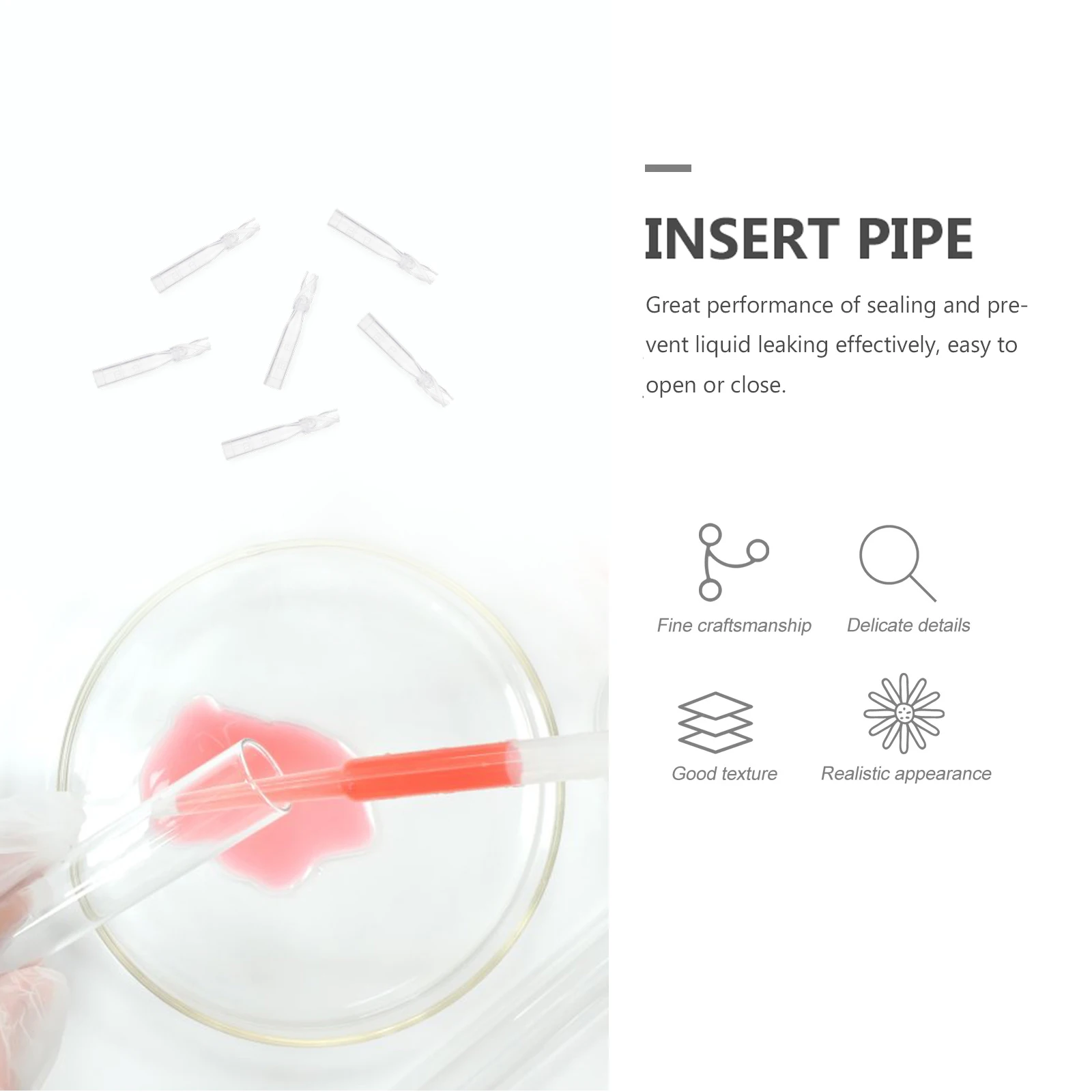 200 Pcs Insert Tube Vial for Chromatographic Vials Clear Labs Supplies with Scale
200 Pcs Insert Tube Vial for Chromatographic Vials Clear Labs Supplies with Scale