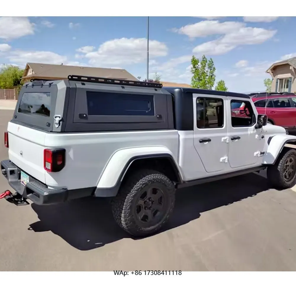 Good Quality Aluminum Alloy Pickup Hardtop Truck Canopy for Ranger Raptor Camper Shell No Drill Installation Tonneau Cover
Good Quality Aluminum Alloy Pickup Hardtop Truck Canopy for Ranger Raptor Camper Shell No Drill Installation Tonneau Cover