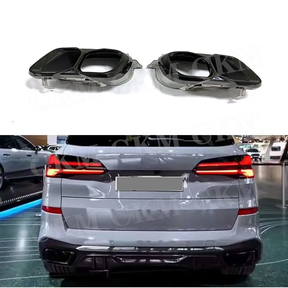Для BMW X5 G05 LCI M Sport 2023 + автомобильный глушитель выхлопной трубы из нержавеющей стали задние хромированные наконечники выхлопной трубы комплекты аксессуаров
Для BMW X5 G05 LCI M Sport 2023 + автомобильный глушитель выхлопной трубы из нержавеющей стали задние хромированные наконечники выхлопной трубы комплекты аксессуаров