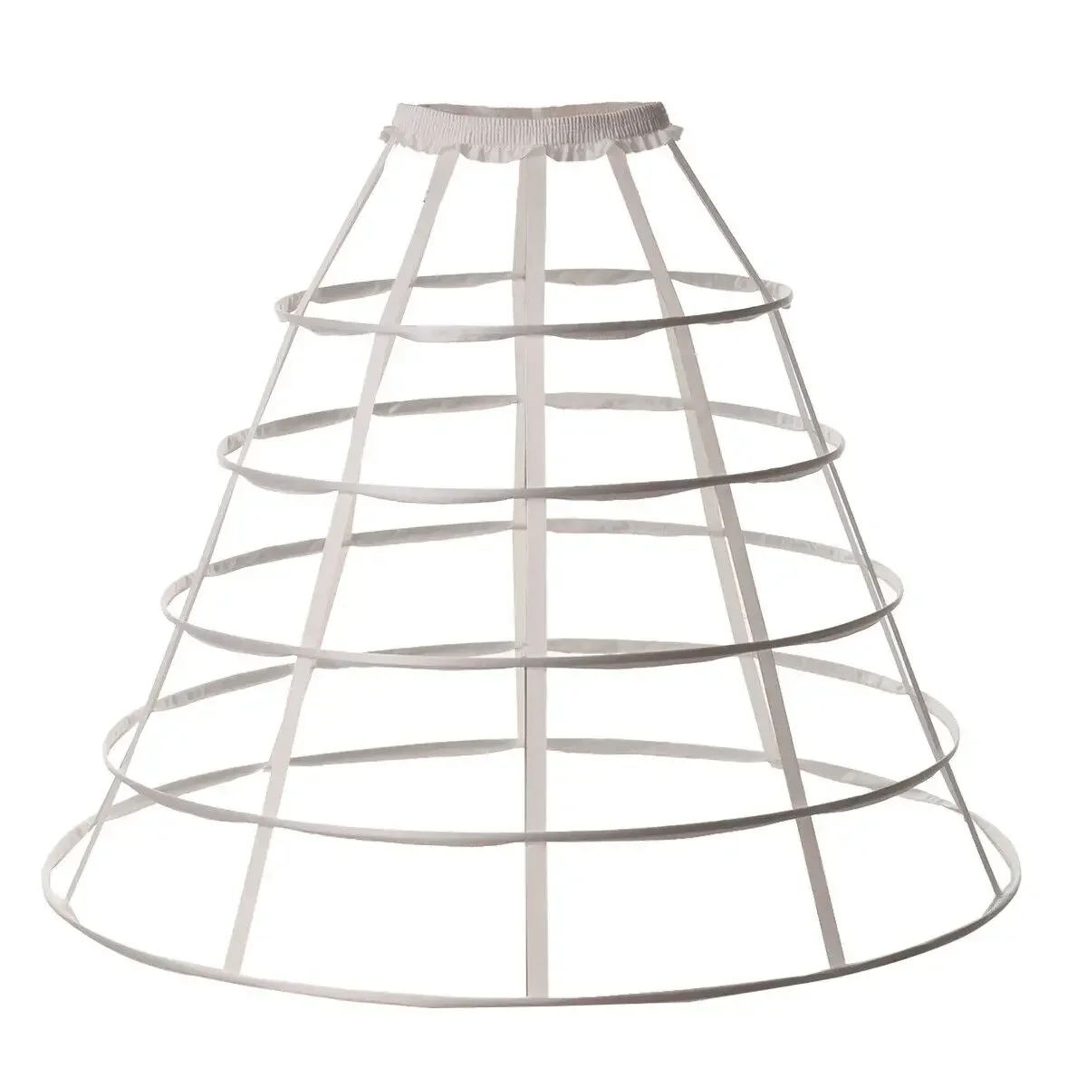 Женская кринолиновая нижняя юбка с 5 обручами для вечеринки, длинное платье, суета, корзина
Женская кринолиновая нижняя юбка с 5 обручами для вечеринки, длинное платье, суета, корзина