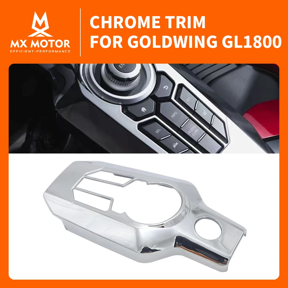 Chrome Fairing Cover For HONDA GOLDWING GL1800 2018~2025+ Motorcycle ABS Plastic Chrome Center Console Decorative Cover
Chrome Fairing Cover For HONDA GOLDWING GL1800 2018~2025+ Motorcycle ABS Plastic Chrome Center Console Decorative Cover