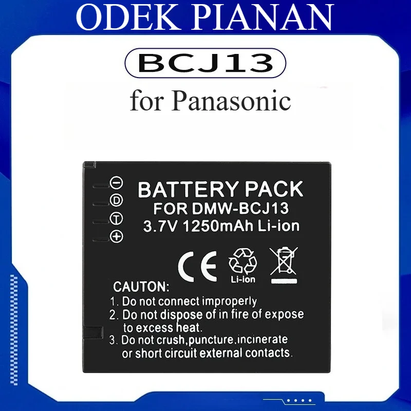 Аккумулятор DMW-BCJ13E емкостью 1250 мАч для цифровых фотоаппаратов Panasonic DMC-LX5/LX7, оригинальный литий-ионный аккумулятор BCJ13
Аккумулятор DMW-BCJ13E емкостью 1250 мАч для цифровых фотоаппаратов Panasonic DMC-LX5/LX7, оригинальный литий-ионный аккумулятор BCJ13