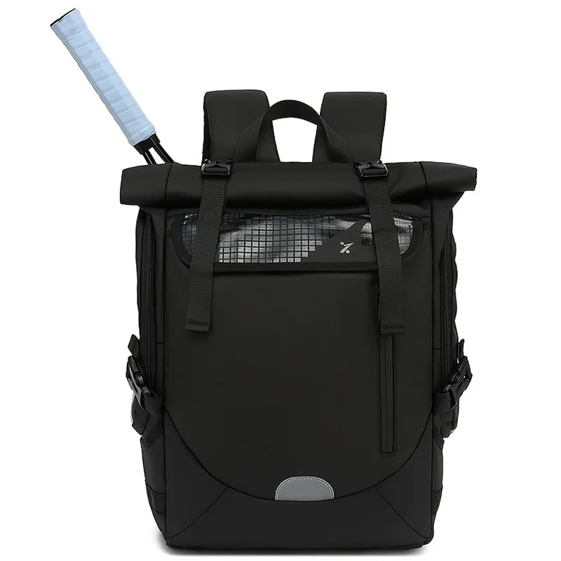 Großer Rucksack für Tennis und Badminton mit separatem Schuhfach, geeignet für 16-Zoll-Laptop und 1-2 Schläger, sportlich und mu
Großer Rucksack für Tennis und Badminton mit separatem Schuhfach, geeignet für 16-Zoll-Laptop und 1-2 Schläger, sportlich und mu