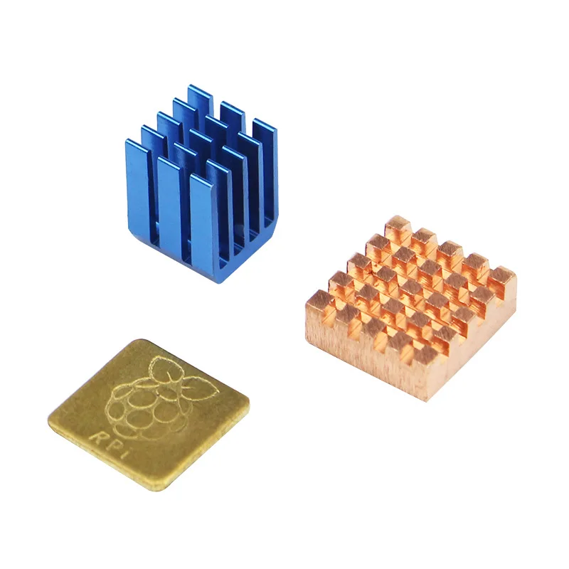 For Raspberry Pi 3B/3B+ Heat Sink Kit Copper Cooling Set with Heat Dissipation
For Raspberry Pi 3B/3B+ Heat Sink Kit Copper Cooling Set with Heat Dissipation