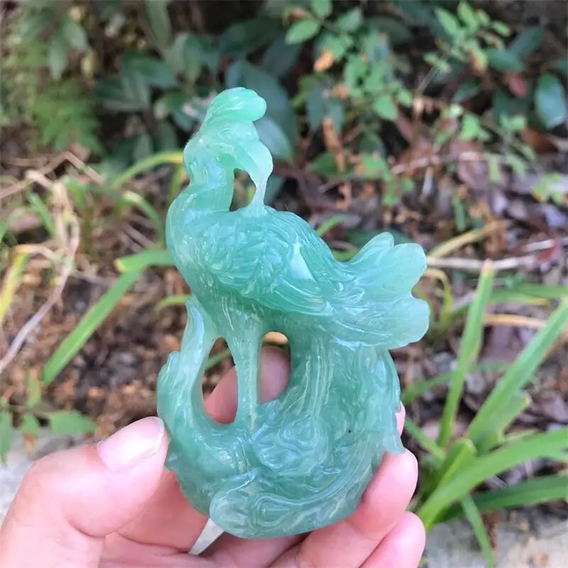 Natural Crystal Green Aventurine Phoenix Energy Healing Stone Decoration Crafts DIY Mineral Jewelry Gift1pcs
Natural Crystal Green Aventurine Phoenix Energy Healing Stone Decoration Crafts DIY Mineral Jewelry Gift1pcs