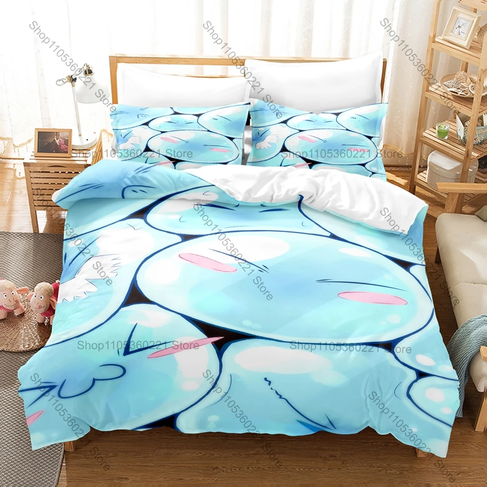 Trendy That Time I Got Reincarnated as a Slime Logo 3 Pieces Bedding Set Multiple Sizes Gaming Room Decor Anime Bedding Set
Trendy That Time I Got Reincarnated as a Slime Logo 3 Pieces Bedding Set Multiple Sizes Gaming Room Decor Anime Bedding Set