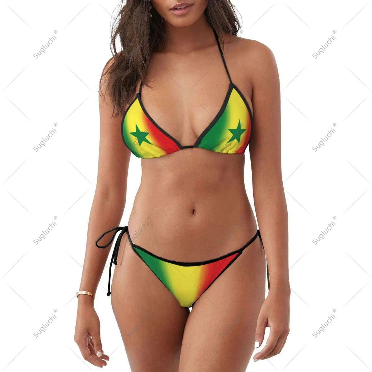 Women Girls Bikini Senegal Flag Swimsuit Sets Three Point Beachwear Swimming Bathing Beach Party Suits Sexy Mujer
Women Girls Bikini Senegal Flag Swimsuit Sets Three Point Beachwear Swimming Bathing Beach Party Suits Sexy Mujer